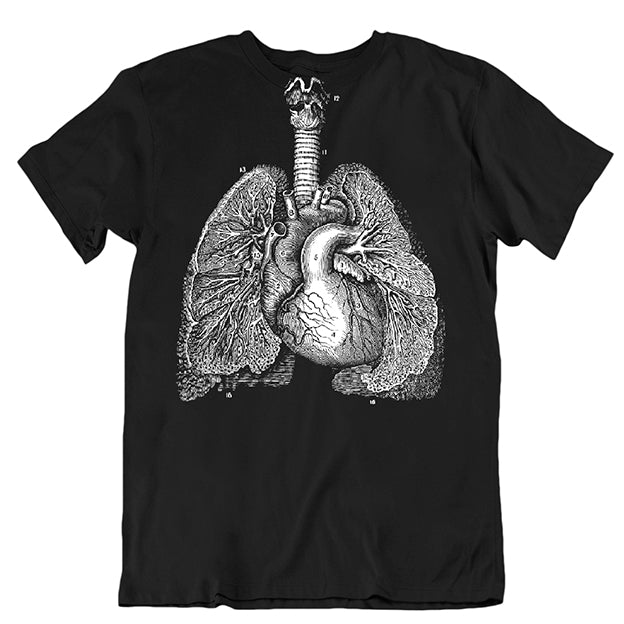 Lungs and Heart Unisex T-shirt