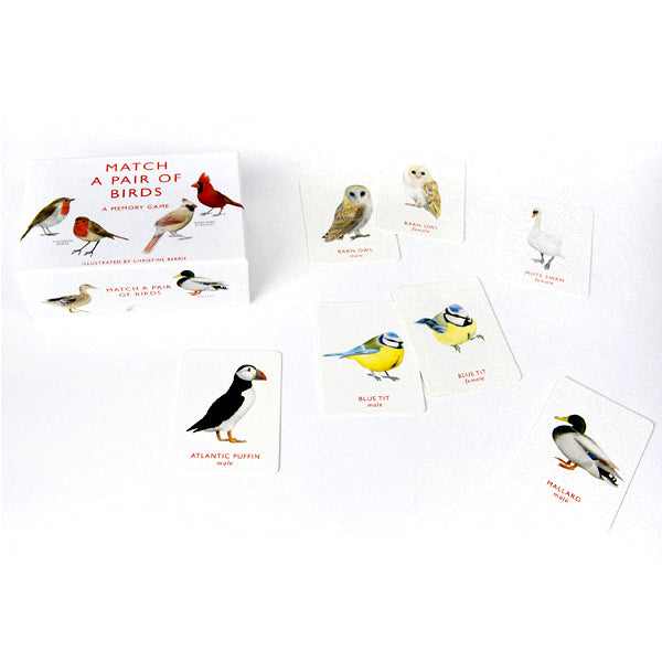 Match a Pair of Birds Card Game