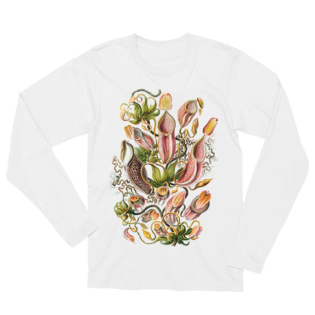 Nepenthaceae by Haeckel Long-sleeved Unisex T-shirt