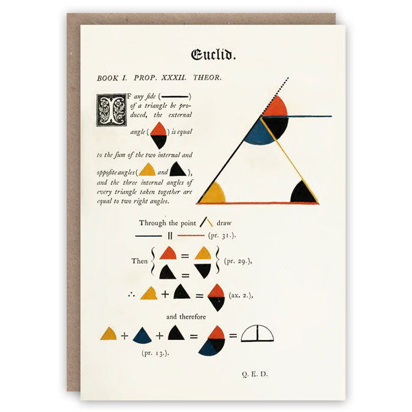 Elements of Euclid Card