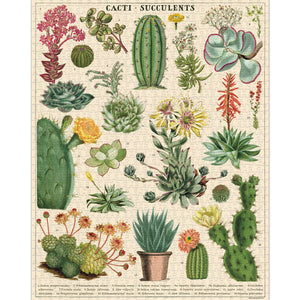 Cacti & Succulents 1000-Piece Jigsaw Puzzle
