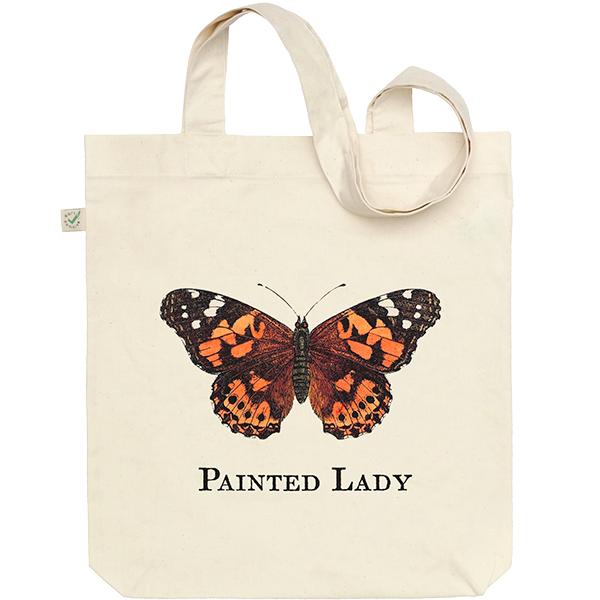 Painted Lady Tote Bag