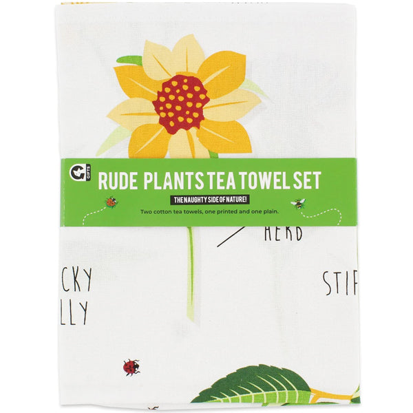Rude Plants Tea Towel Set