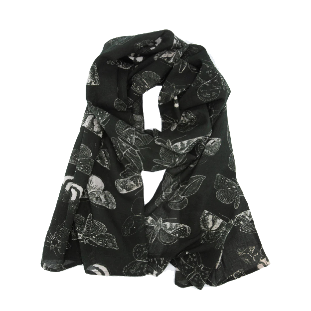 Moth Scarf – Present Indicative