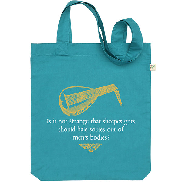 Shakespeare Music Tote Bag