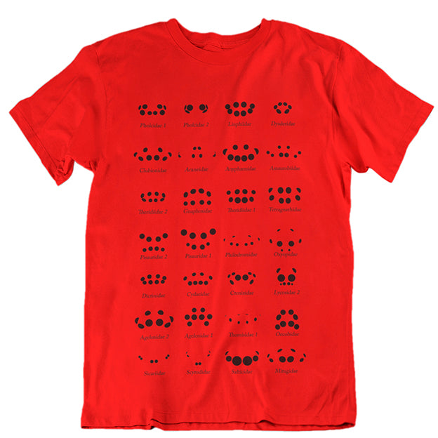 Spider Eye Arrangement Chart Unisex T-shirt