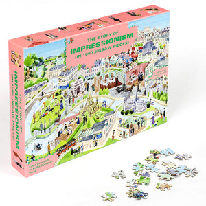The Story of Impressionism 1000 piece Jigsaw Puzzle