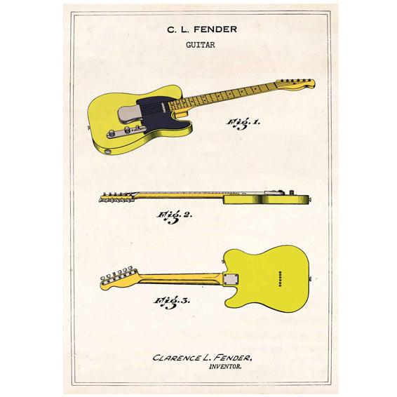 Fender Telecaster Card