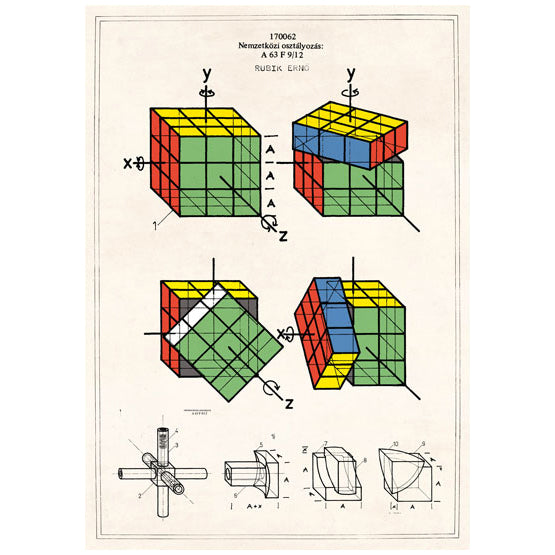 Rubik's Cube Card