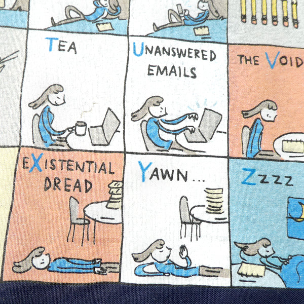 A Writer's Routine - Grant Snider Tote Bag