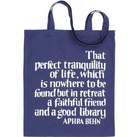 Aphra Behn Library Bag