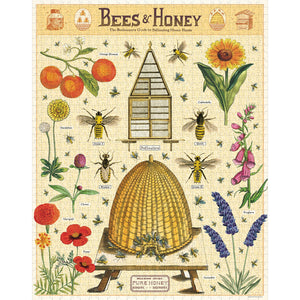 Bees & Honey 1000-Piece Jigsaw Puzzle