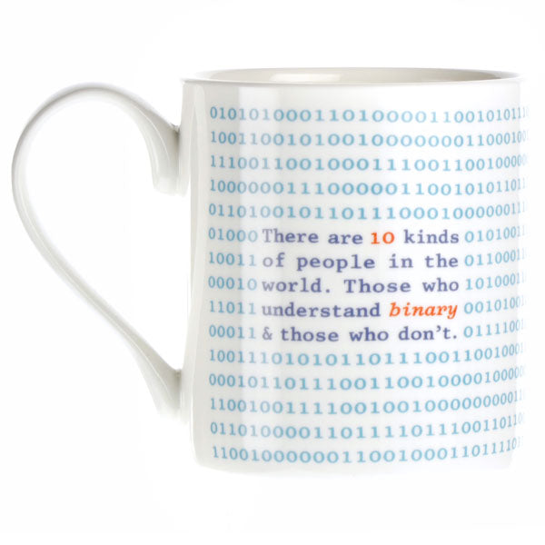 Binary Mug – Present Indicative