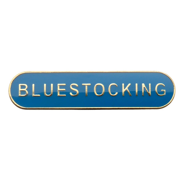 Bluestocking Badge of Honour Present Indicative