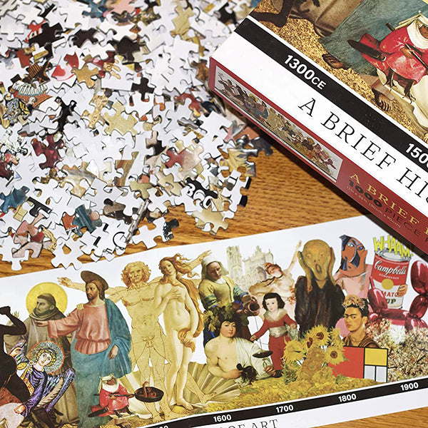 A Brief History Of Art 1000 Piece Jigsaw Puzzle