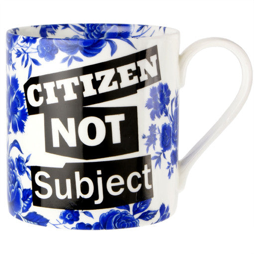 Citizen Not Subject Mug