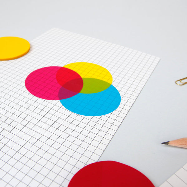 CMYK Sticky Notes