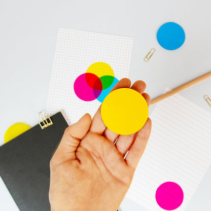 CMYK Sticky Notes