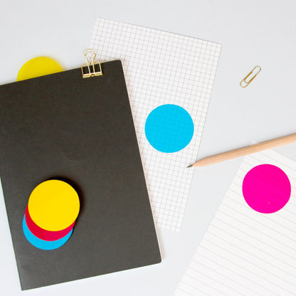 CMYK Sticky Notes