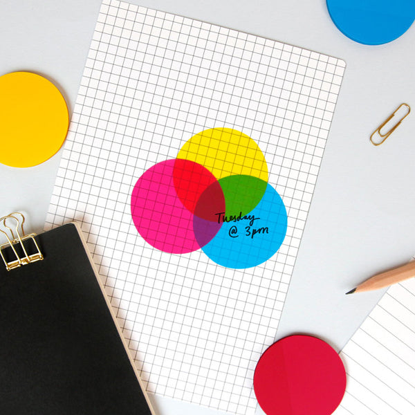CMYK Sticky Notes