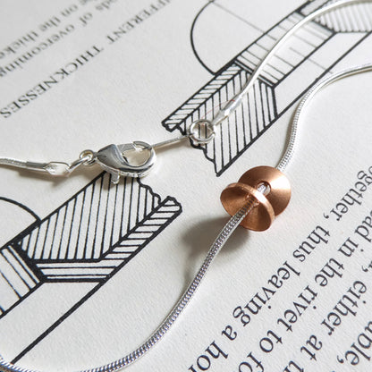 Copper Drops Pendant