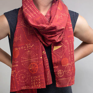Equations that Changed the World Scarf