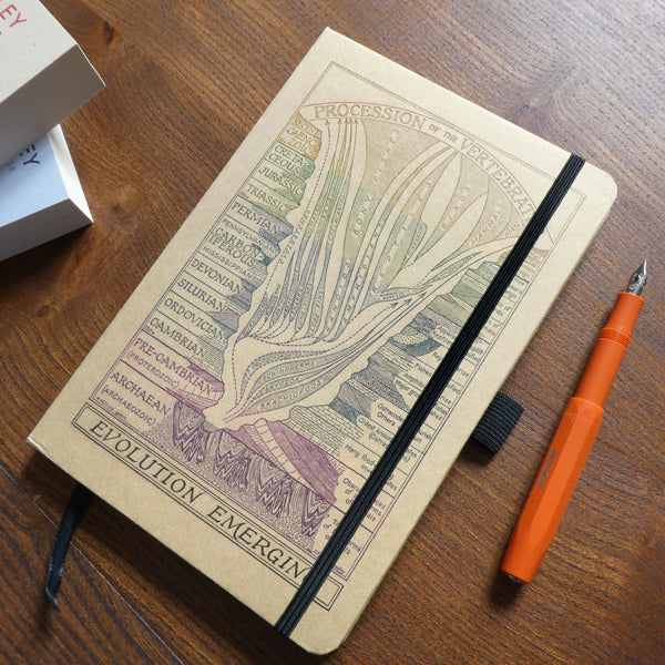 Evolution Emerging A5 Kraft Notebook - Present Indicative