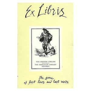 Ex Libris - Game of First Lines and Last Words