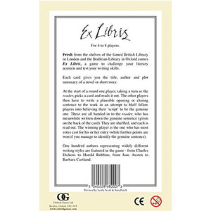 Ex Libris - Game of First Lines and Last Words