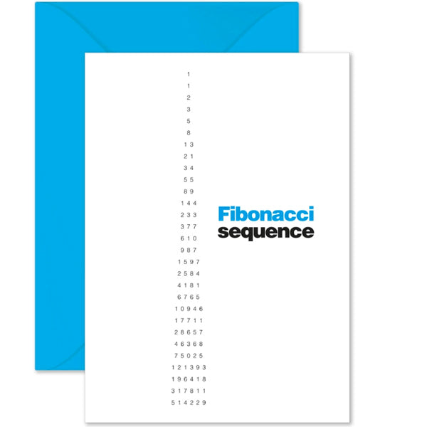 Fibonacci Sequence Card