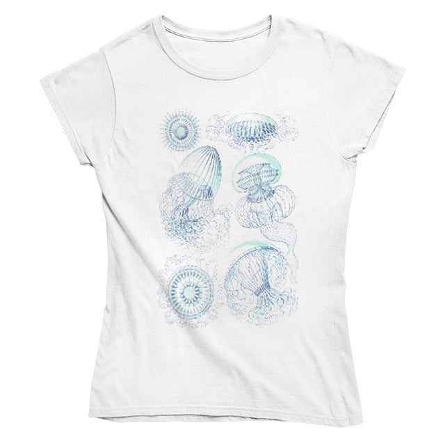 Floating Jellyfish Women's T-shirt - Fitted