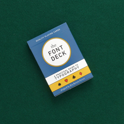 The Font Deck