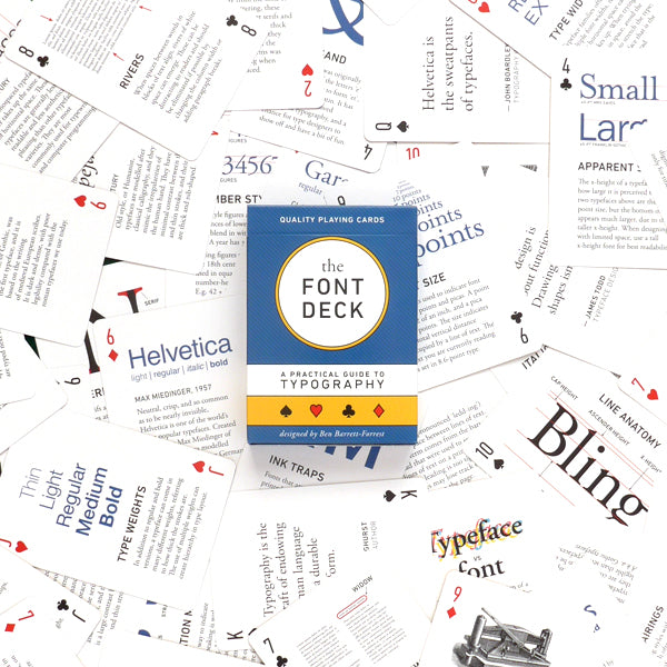 The Font Deck