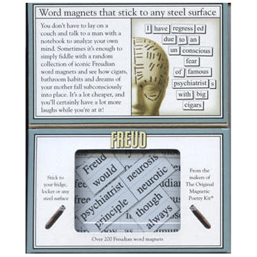 Magnetic Poetry Freud Edition