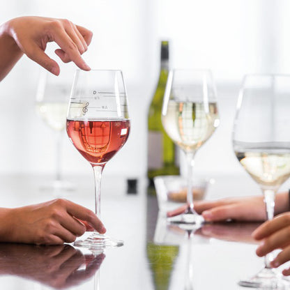 Glass of Music Wine Glass