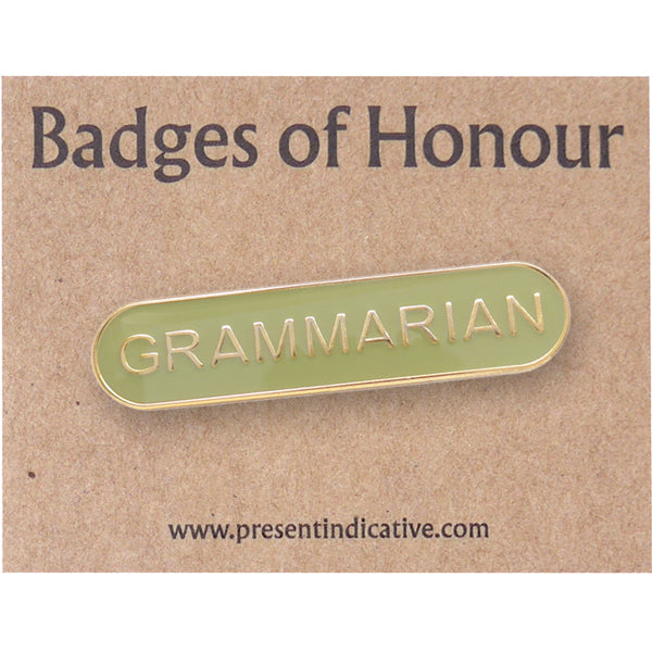 Grammarian  - Badge of Honour
