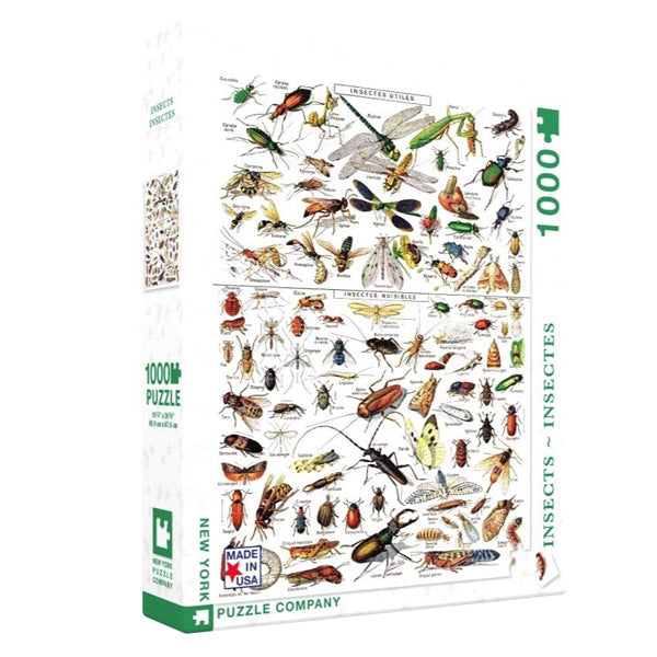 Insects 1000-piece Jigsaw Puzzle