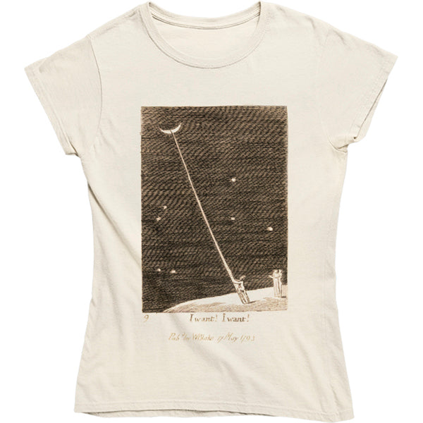 William Blake "I want! I want!" T-shirt