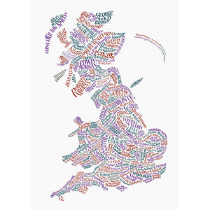 Literary Map of Great Britain