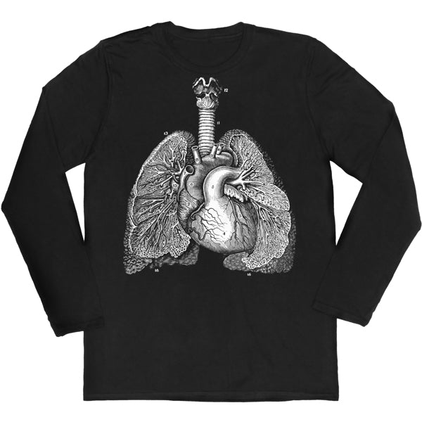 Lungs and Heart Long-sleeved Unisex T-shirt