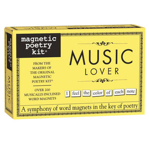 Magnetic Poetry - Music Lover Edition