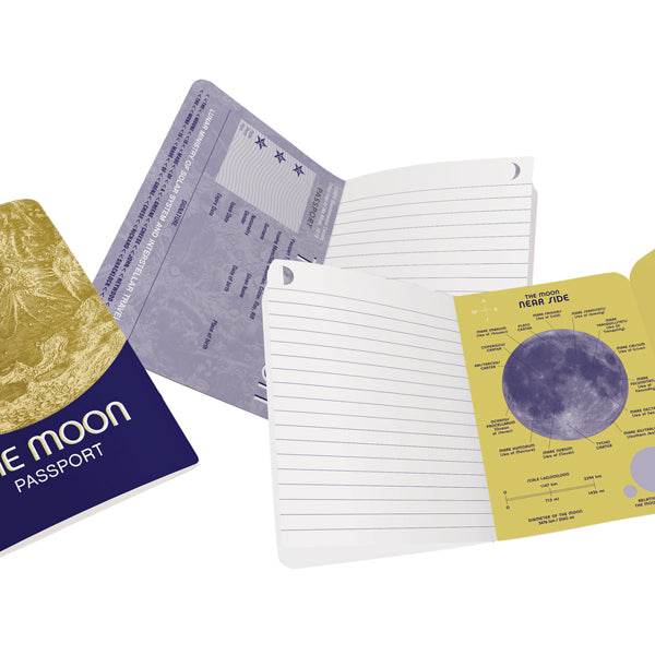Moon Passport Notebook