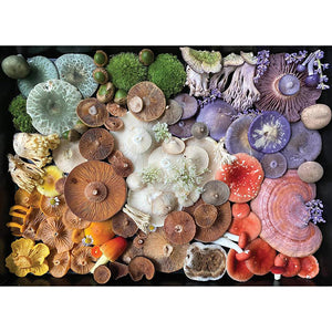 Mushroom Medley 1000-Piece Jigsaw Puzzle