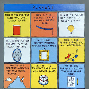 Perfect - Grant Snider Notebook and Pen