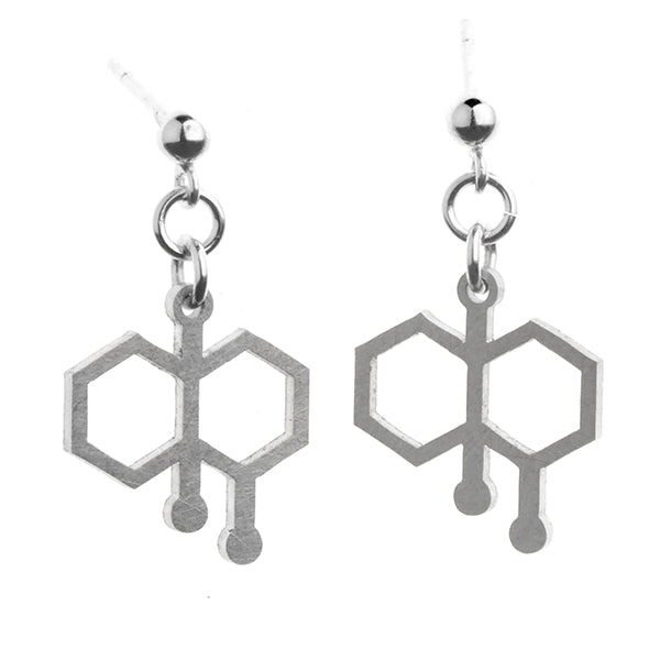 Petrichor Molecule Stud Earrings