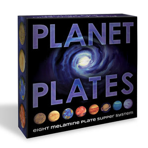 The Solar System - Melamine Planet Plate Set