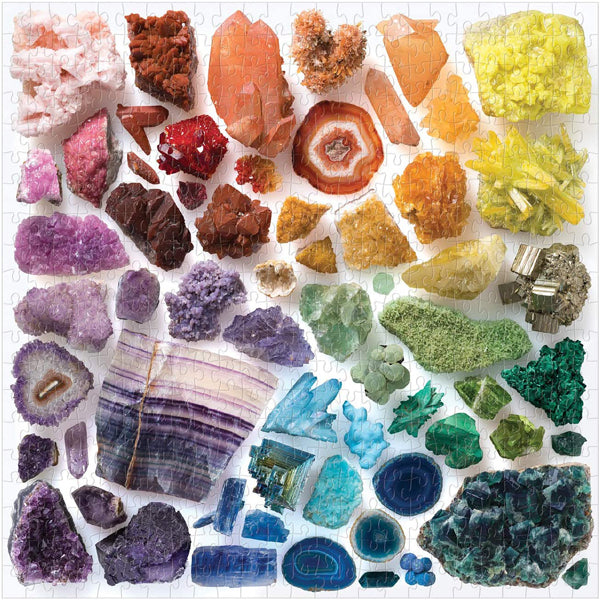 Rainbow Crystals 500 Piece Jigsaw Puzzle