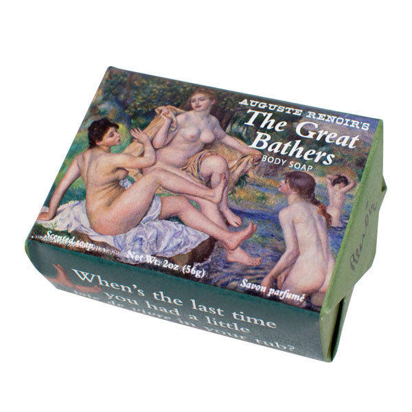 Renoir's Great Bathers Mini Soap