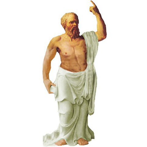 Socrates Shaped Card