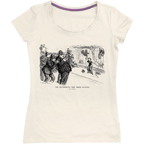 Suffragette Who Knew Jiu-jitsu Women's T-shirt